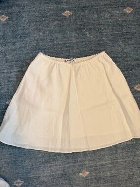 Reformation Linen Skirt